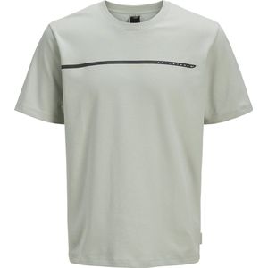 Jack & Jones - JCOFusion - T-shirt - Geel - Jersey - Losse Pasvorm