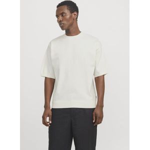 T-shirt - Effen - Knitwear - Ronde Hals - Halve Mouw - Losse Pasvorm