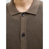 JACK & JONES - AARTO - Vrijetijdsoverhemd - Blauw - Katoen - Korte Mouwen