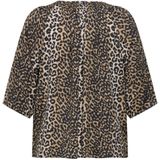 Carnova - Tuniek - Regular Fit - O-hals - 3/4 Mouwen - Knoopsluiting