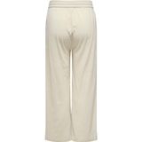 ONLY - CARTIZANA COTTON LOOSE PANTS - Comfortbroek - Pumice Stone - Zomerbroek