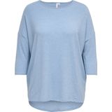 ONLY CARMAKOMA - Blousetop - Zwart - Jersey - Loose Fit