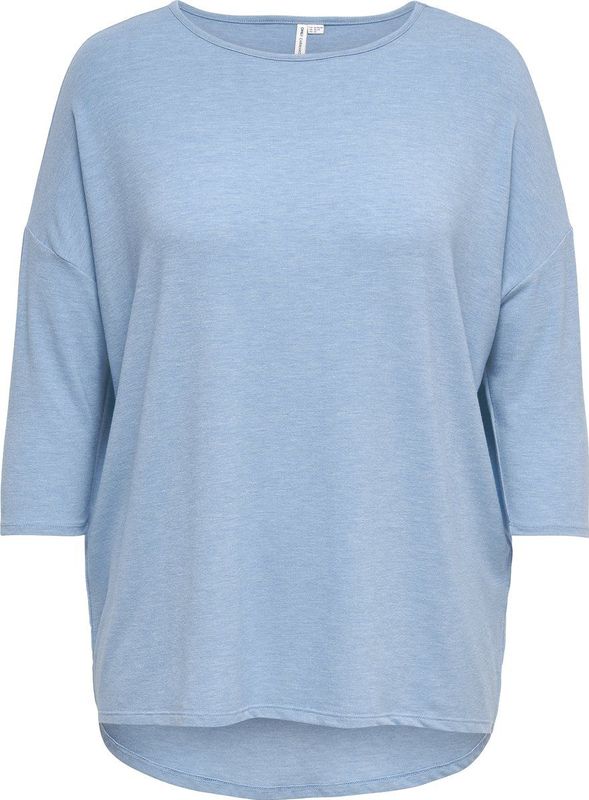 ONLY CARMAKOMA - Blousetop - Zwart - Jersey - Loose Fit