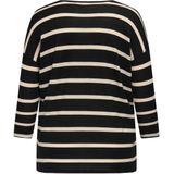 ONLY CARMAKOMA - Top - O-hals - 3/4 Mouwen - Regular Fit - Zacht Jersey