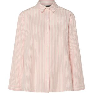 Blouse - Gestreept - Katoen - Lange Mouwen - Losse Pasvorm