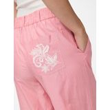 Pcsarah - Mw Wide Leg Broek - Zwart - Katoen - Soepelvallende Pasvorm