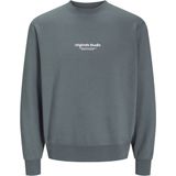 Jack & Jones - Jorvesterbro Sweatshirt - Storm - Katoen - 1 stuk