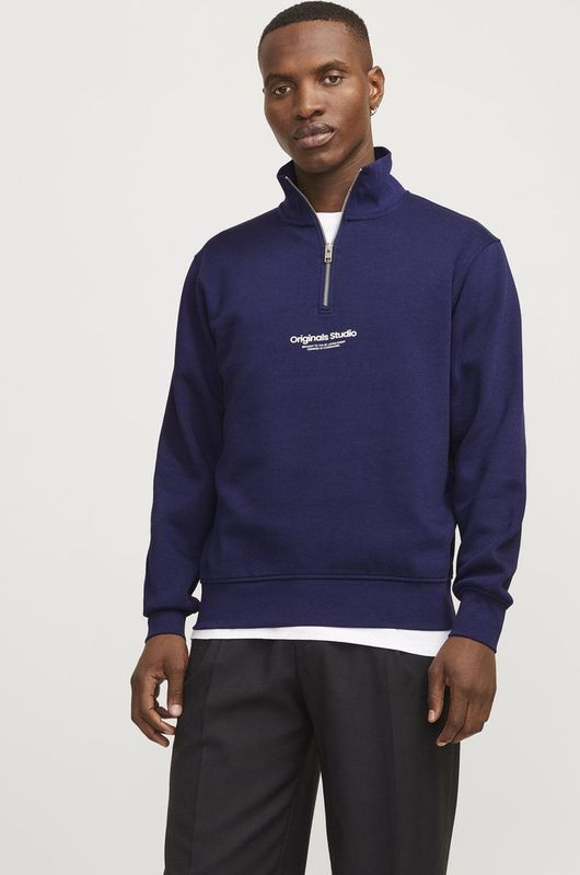 Jack & Jones - Sweater - Ocean Cavern - Katoen/Polyester