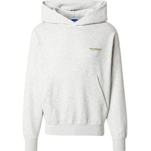Jack & Jones - Islington Back Hoodie - Grijs - Katoen/Polyester