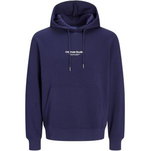 Jack&jones Jorvesterbro Sweat Hood Noos Heren Trui - Ocean Cavern