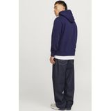 Jack & Jones - Hoodie - Casual - Zwart - Katoen