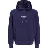 Jack & Jones - Hoodie - Casual - Zwart - Katoen