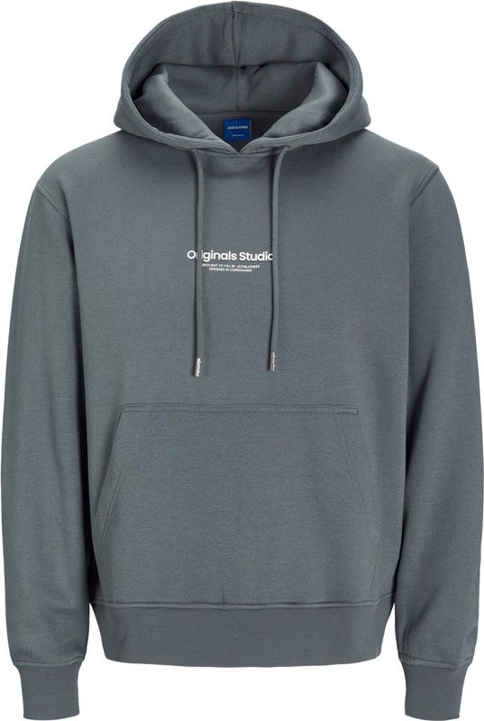 Hoodie - Geborstelde Stof - Relaxed Fit - 61% Polyester - 39% Katoen