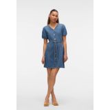 Vero Moda - Janet - Korte Jurk - Zwart - Katoen