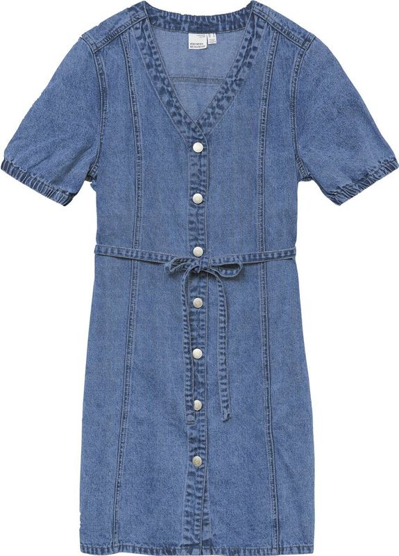 Vero Moda - Janet - Korte Jurk - Zwart - Katoen