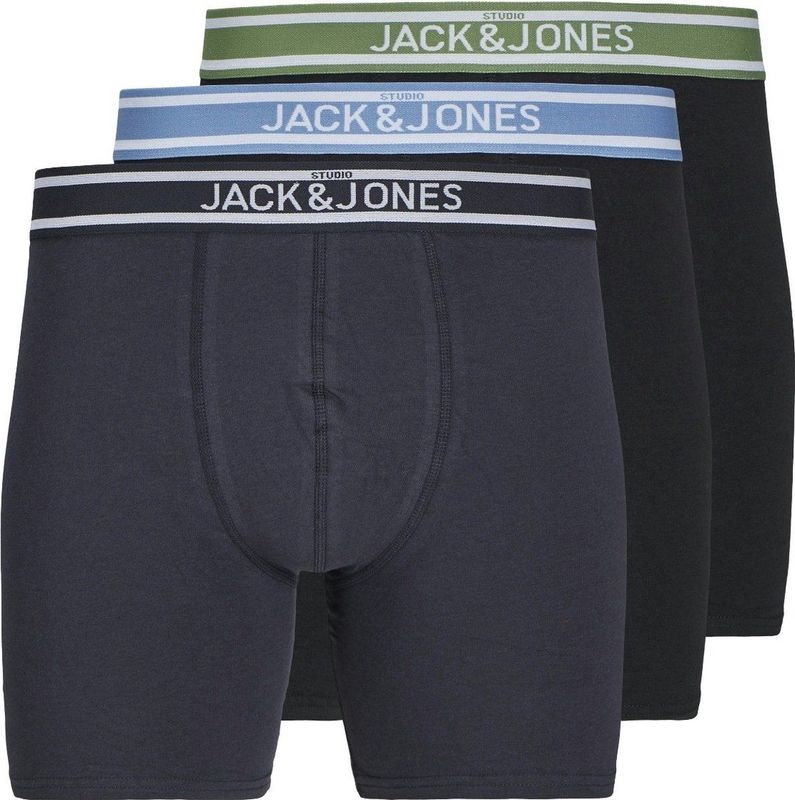 Jack&Jones - Jacteddy - Boxershorts - Zwart - 3-Pack