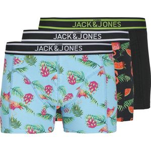 Jack&Jones - Jacwatermelon - Boxershort - Zwart - Biologisch Katoen - 3-Pack