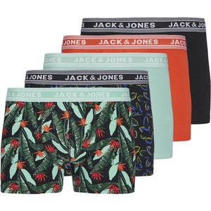 Jack & Jones Heren Jacwest Leaf Trunks - Zwart - 5 Stuks