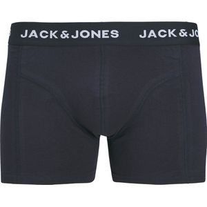 JACK & JONES - JACDENIM DOG - Boxershorts - Navy - Donkergroen - Zwart - Wit - 3 Pack
