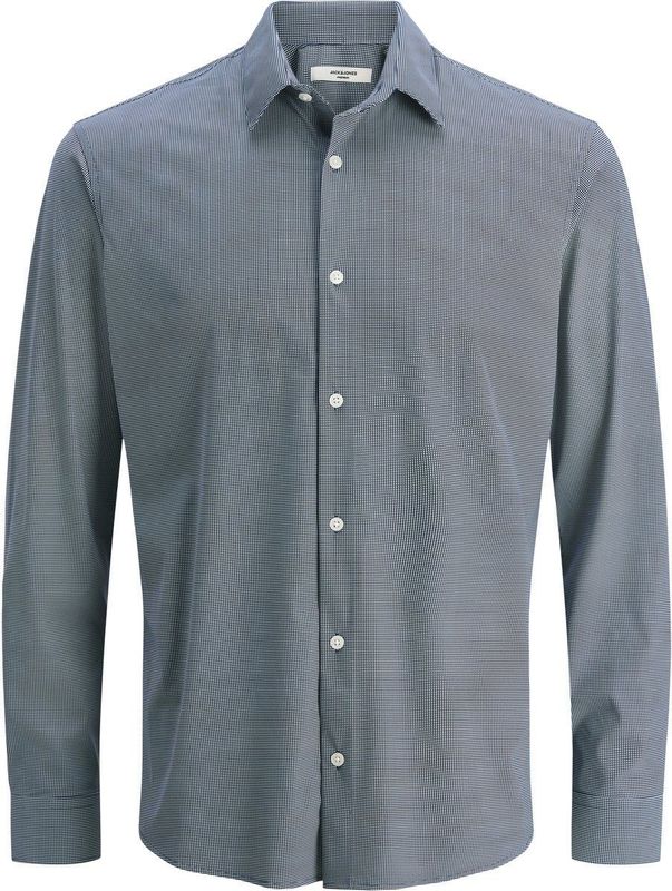 Jack & Jones Jprblaactive Stretch LS Shirt - Blauw - 75% Polyamide, 25% Elastaan