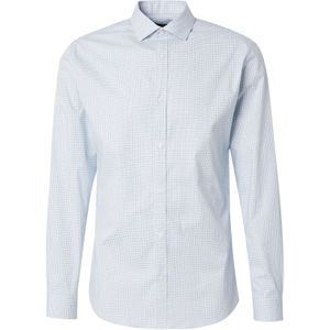 Overhemd - Poplin - Blauw - 50% Biologisch Katoen