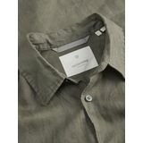 Overhemd - Twill - Lichtblauw - 100% Linnen