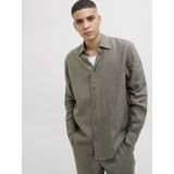 Overhemd - Twill - Lichtblauw - 100% Linnen