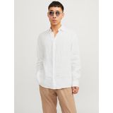 Jprcclawrence Linen L/S Shirt Sn, wit (bright white), L