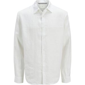 Jprcclawrence Linen L/S Shirt Sn, wit (bright white), L