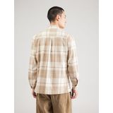 JACK & JONES - JPRCCRAYMOND SPRING - Overhemd - Taupe / Greige / Donkergrijs / Offwhite