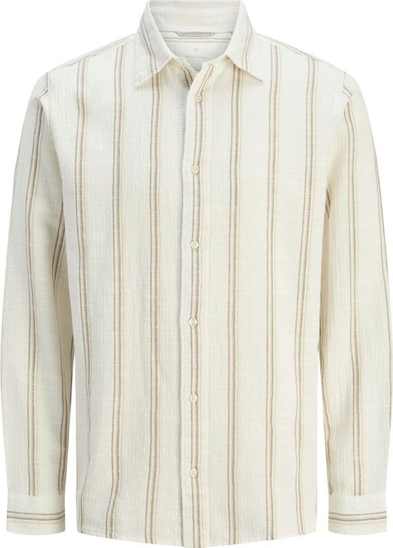 Jack & Jones - Jprccregent - Overhemd - Ecru - Dobby