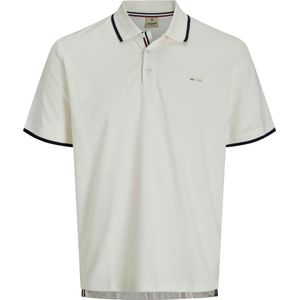 Jack & Jones - Poloshirt - Cloud Dancer - Korte Mouwen - Regular Fit