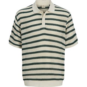 Jack & Jones Premium - Cohen SS Polo - Poloshirt - Cloud Dancer - Korte Mouwen