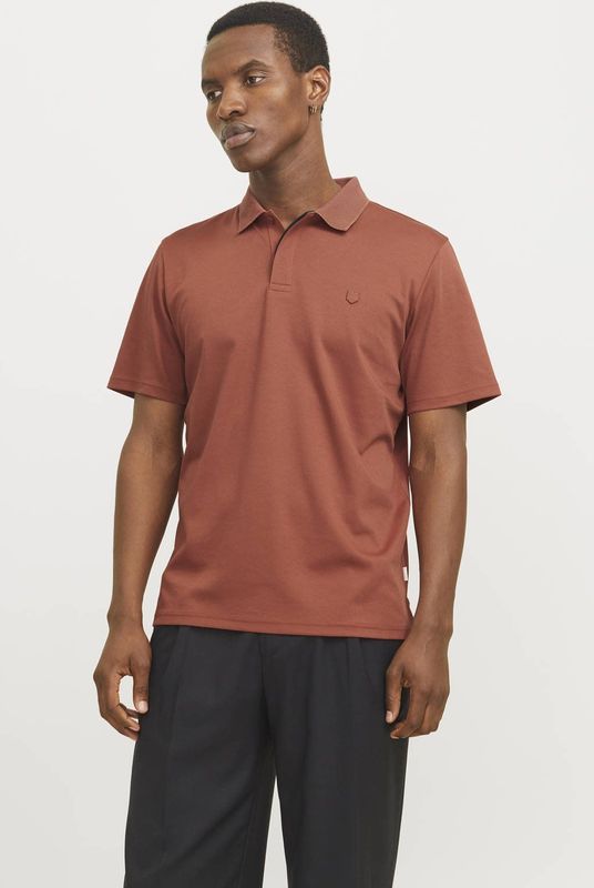 JACK & JONES PREMIUM - Poloshirt - Kraag - Korte Mouwen - Regular Pasvorm