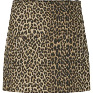 Pieces - Pcsalume Hw Mini - Denim Rok - Witte Peper