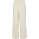 Pieces - Casual Broek - Natuurkleur - 100% Katoen - Straight Fit