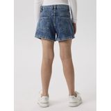 Jeans - Regular Fit - Denim Short - Slijtageplekken - Katoen