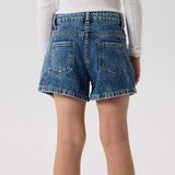 Jeans - Regular Fit - Denim Short - Slijtageplekken - Katoen
