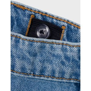 Jeans - Regular Fit - Denim Short - Slijtageplekken - Katoen