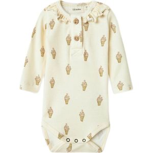 LIL' ATELIER - Romper - Offwhite/Beige - Katoen