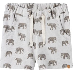 Lil' Atelier Shorts - NmmDias - Damp Blue/Elephant - Lil Atelier - 2 jaar (92) - Shorts
