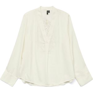 VERO MODA - VMELENOR LS EMB TOP WVN GA - Blouse - Dames