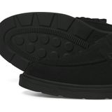 JACK & JONES - Instappers - Zwart - Leer en Suède