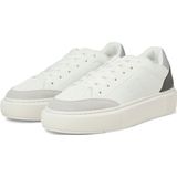 JACK&JONES - JFWASPIRE COURT PU SNEAKER - Heren - Zwart - Polyurethaan