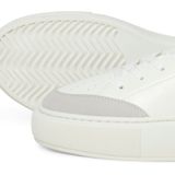 JACK&JONES - JFWASPIRE COURT PU SNEAKER - Heren - Zwart - Polyurethaan