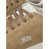 JACK&JONES - JFWBOSLEY PU Sneaker - Zwart - Polyurethaan - Vetersluiting