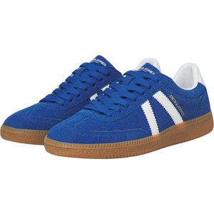 Jack & Jones - Kirk - Sneakers - Blauw - Wit - Synthetisch - Textiel - Rubber