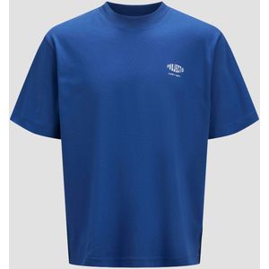 Jack & Jones - Jcoconcrete Globe Tee - T-shirt - Beaucoup Blue