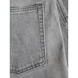 Relaxed Fit Jeans - Stonewash - Katoen - Hoge Taille