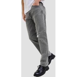 Relaxed Fit Jeans - Stonewash - Katoen - Hoge Taille